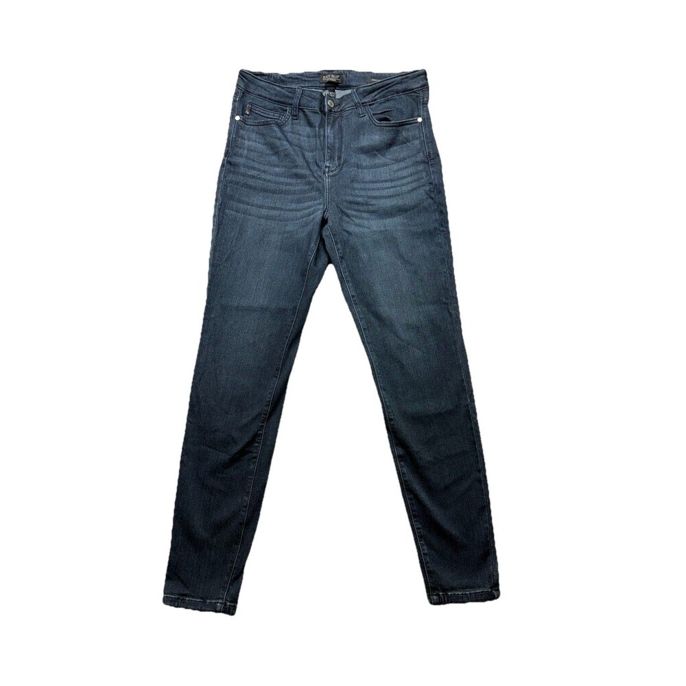 Judy Blue Womens Skinny Fit Jeans Dark Wash Stretch Denim Size 15/32
